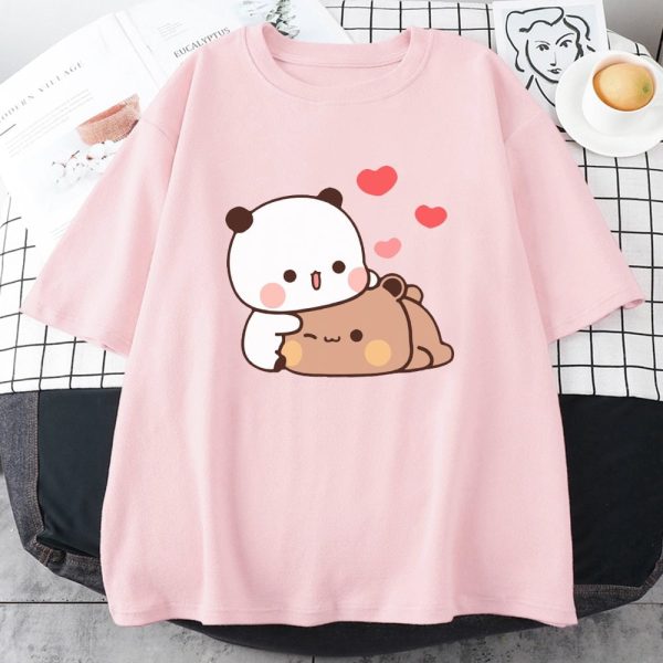 Kawaii Panda Bear Love Unisex Tee