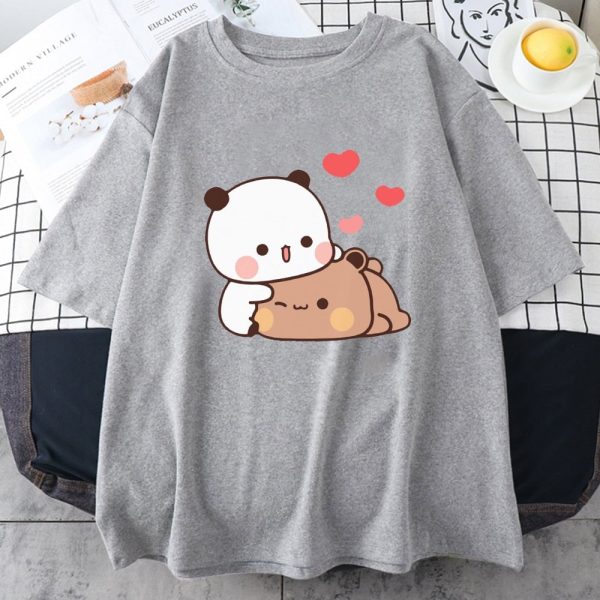 Kawaii Panda Bear Love Unisex Tee