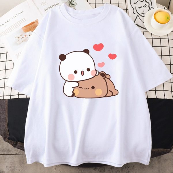 Kawaii Panda Bear Love Unisex Tee