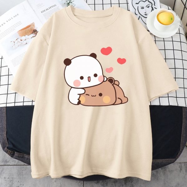 Kawaii Panda Bear Love Unisex Tee