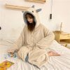 Kawaii Pastel Dragon Plush Hoodie Blanket