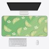 Kawaii Pastel Flowers Long Mouse Pad Collection
