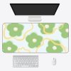 Kawaii Pastel Flowers Long Mouse Pad Collection