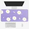 Kawaii Pastel Flowers Long Mouse Pad Collection