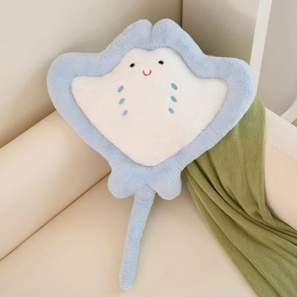 Kawaii Pastel Fluffy Stingray Plushies