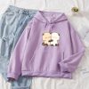Kawaii Red Panda Couple Part-Cotton Hoodie