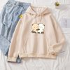 Kawaii Red Panda Couple Part-Cotton Hoodie