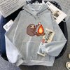 Kawaii Sloth Cooking Marshmallow Campfire Unisex Hoodie