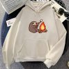 Kawaii Sloth Cooking Marshmallow Campfire Unisex Hoodie