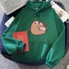 Kawaii Sloth Hugging Cat Unisex Hoodie