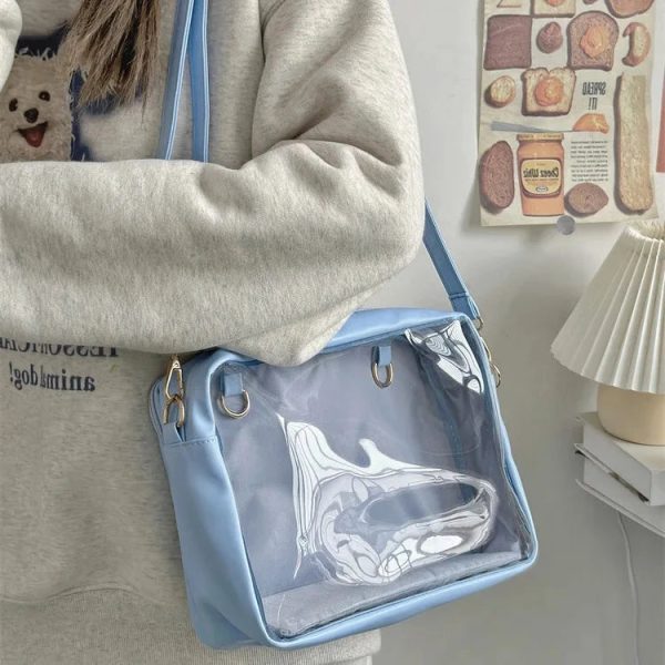 Kawaii Square Display Crossbody Bag