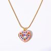 Kawaii Star & Heart Gem Pendant Necklaces