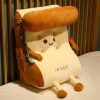 Kawaii Toasted Bread Back Support Plushie