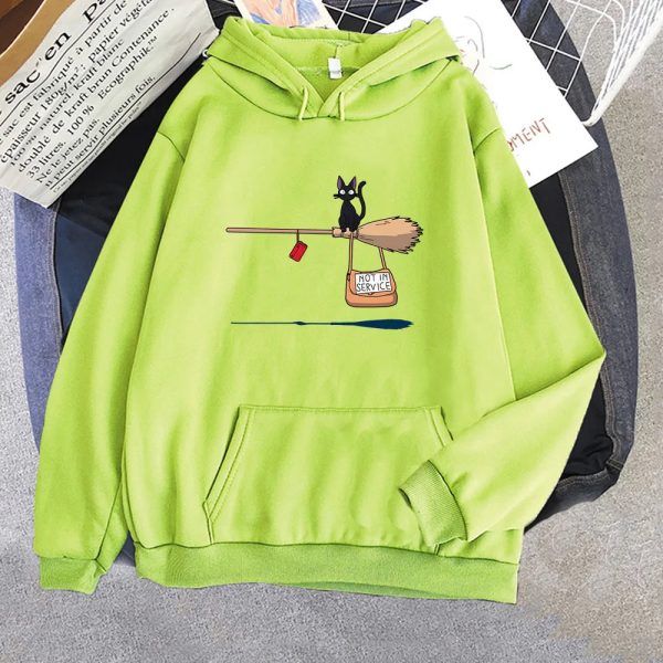 Kiki's Delivery Service Black Cat Unisex Hoodie