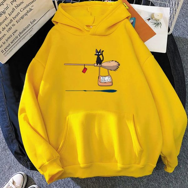 Kiki's Delivery Service Black Cat Unisex Hoodie