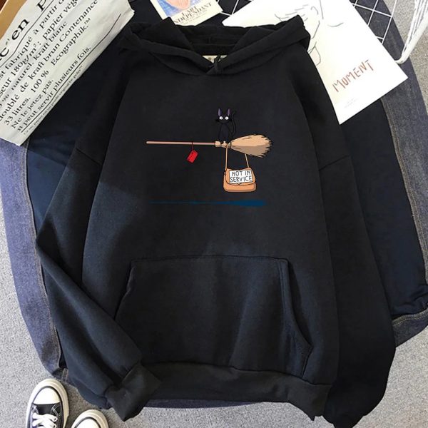 Kiki's Delivery Service Black Cat Unisex Hoodie