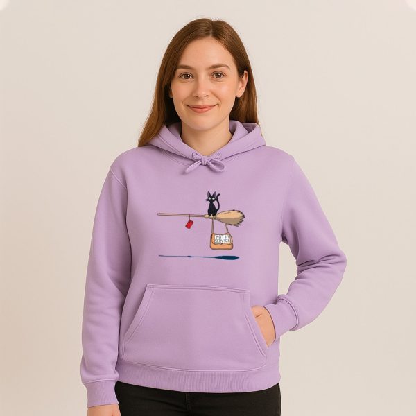 Kiki's Delivery Service Black Cat Unisex Hoodie
