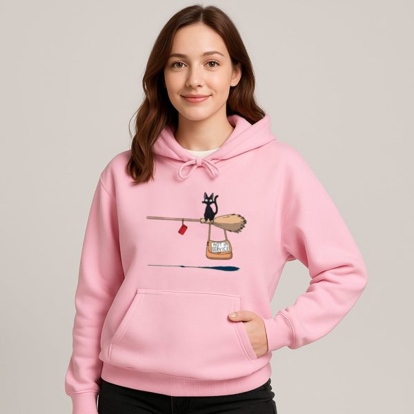 Kiki's Delivery Service Black Cat Unisex Hoodie