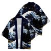 Kimono Japanese Great Wave and Mighty Koi