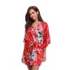 Kimono Short Robe Magnificent Peacock 2nd Collection