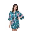 Kimono Short Robe Magnificent Peacock 2nd Collection