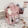 Large Pastel Waterproof Backpack Handbag