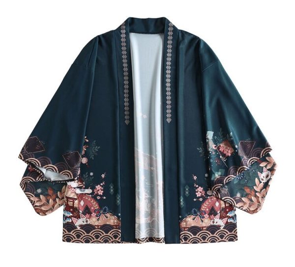 Legendary Japanese Royal Samurai Print Kimono