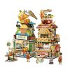 Lemon Tea & Noodle Shop Micro Building Sets