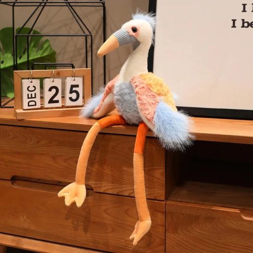 Lila the Long-legged Crane Plush