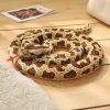 Long Realistic Brown Green Orange Snake Plushies