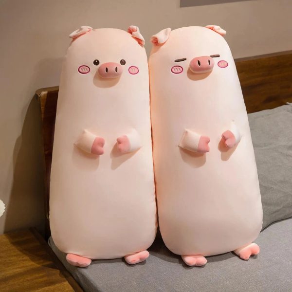 Long Snuggly Pig Plushies