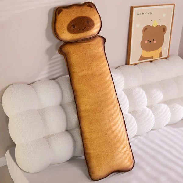 Long Snuggly Toasted Cat Plushies