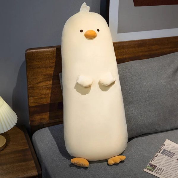 Long Snuggly Yellow Duck Plushie Long Snuggly Yellow Duck Plushie