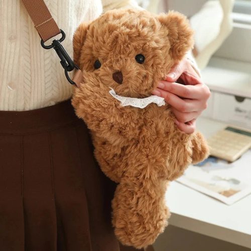 Lovely Teddy Animals Plush Bag