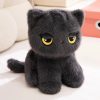 Luna & Misty the Fluffy Sitting Cat Plushies