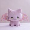 Luna & Solis the Kawaii Sakura Cats with Wings Plushies
