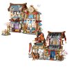 Merchant Store & Horse Stable Micro Building Sets Collection