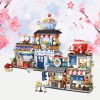 Micro Japanese Desserts Cafe Building Sets