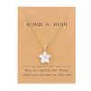 Mini Sakura Pendant “Make a Wish” Necklace