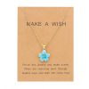 Mini Sakura Pendant “Make a Wish” Necklace