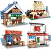 Nippombashi Dori Street Japanese Restaurants Building Sets