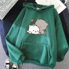Pepper and Salt Cat Sharing Love Hoodie