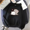 Pepper and Salt Cat Sharing Love Hoodie