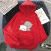 Pepper and Salt Cat Sharing Love Hoodie
