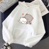 Pepper and Salt Cat Sharing Love Hoodie
