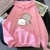 Pepper and Salt Cat Sharing Love Hoodie