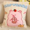 Pink Brown Capybara Candy Bag Plushies
