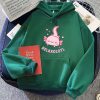 Pink Chilling Axolotl Unisex Hoodies