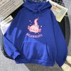 Pink Chilling Axolotl Unisex Hoodies