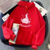 Pink Chilling Axolotl Unisex Hoodies